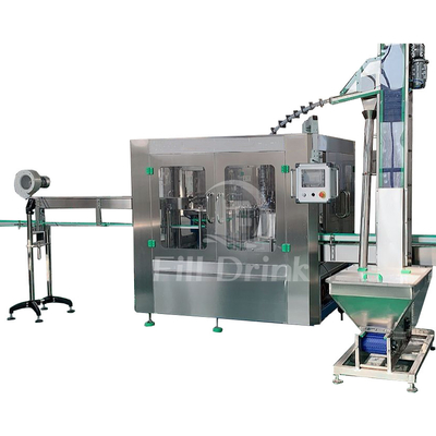 Licht Controleur Sprankelend Drank het Vullen Machine Sprankelend Bottelend Materiaal zonder Luchtlekkage