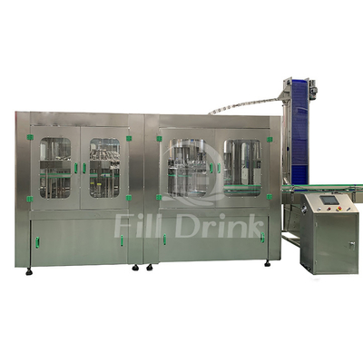 De Sodagas van de HUISDIERENfles het Vullen Bottelmachine van de Machine de Sprankelende Soda zonder Luchtlekkage