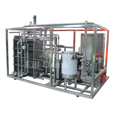 De autosterilisator van UHT van Juice Processing Equipment van de Temperatuurcontrole SUS304